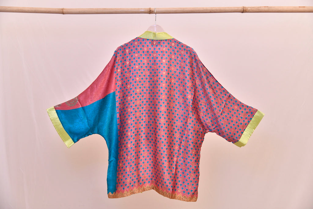 Yamuna Satin Kimono - 4XL/5XL
