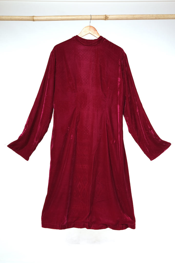 Sarno Reversible Velvet Duster - 3XL