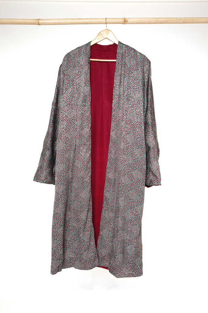 Sarno Reversible Velvet Duster - 4XL