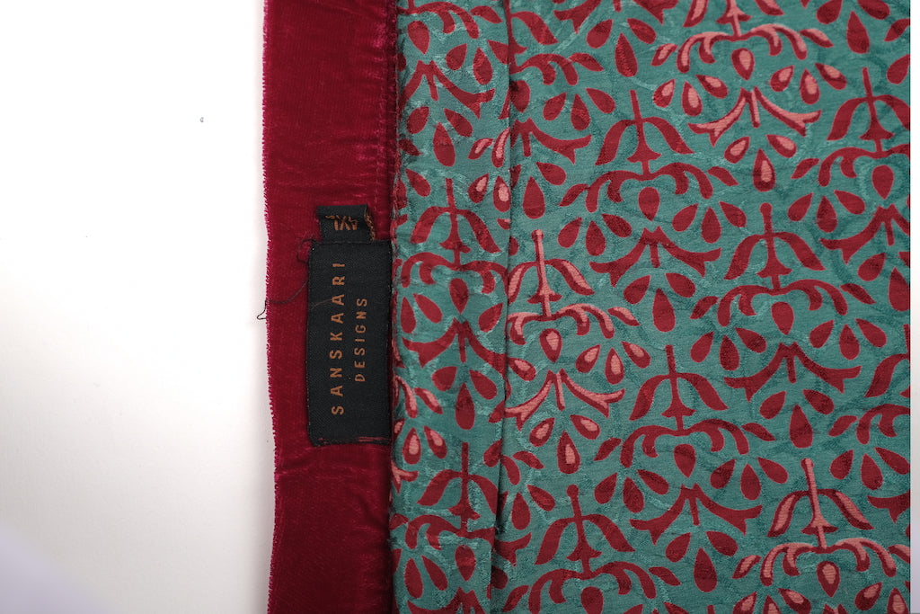 Sarno Reversible Velvet Duster - 4XL
