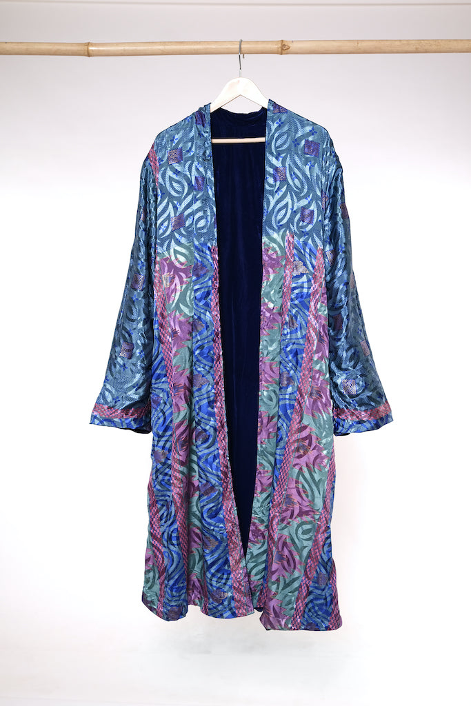 Sarno Reversible Velvet Duster - 4XL