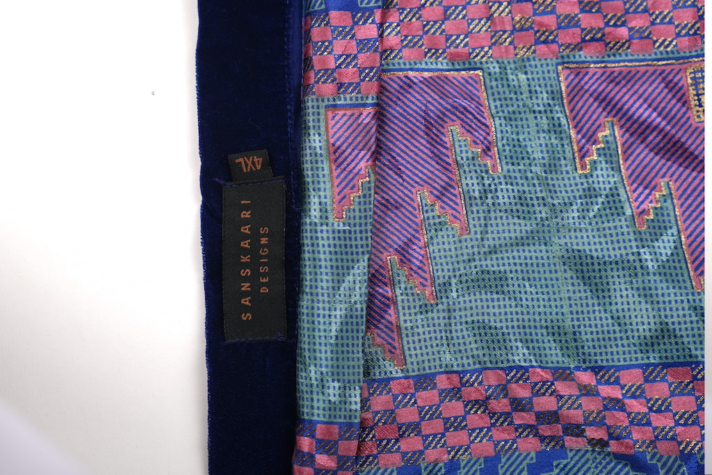 Sarno Reversible Velvet Duster - 4XL