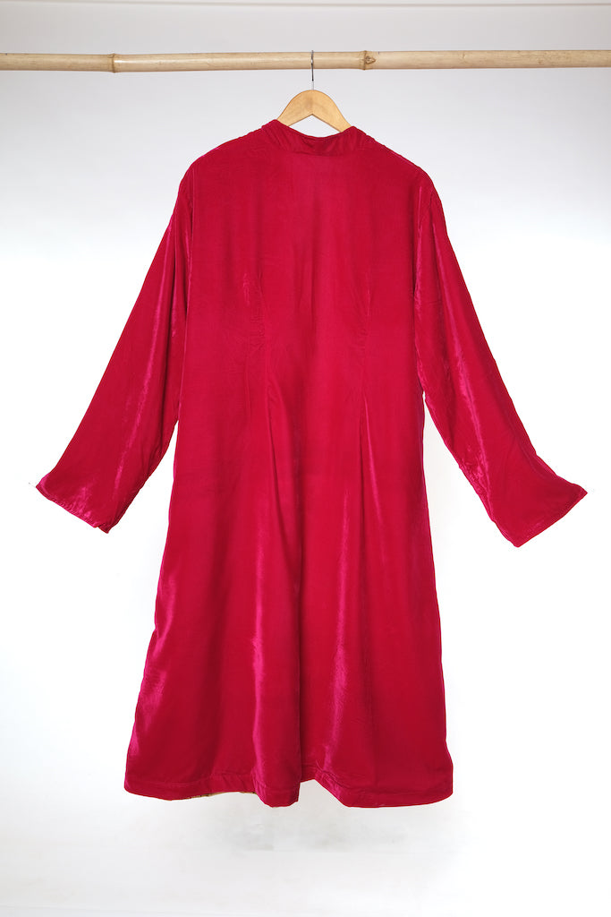Sarno Reversible Velvet Duster - 4XL