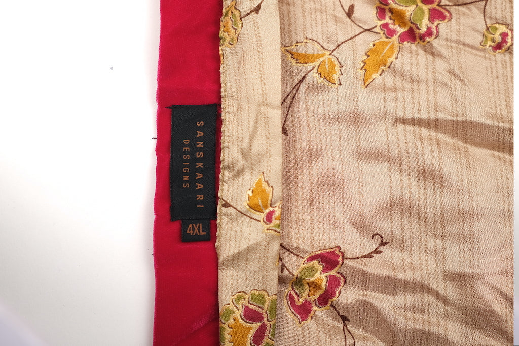 Sarno Reversible Velvet Duster - 4XL