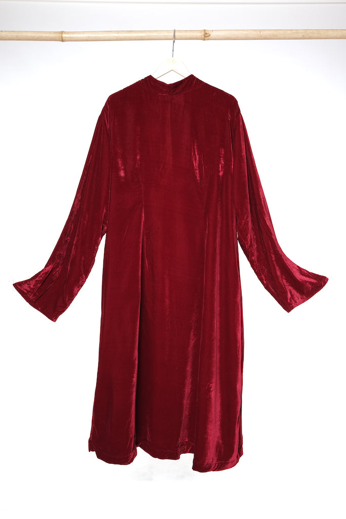 Sarno Reversible Velvet Duster - 5XL