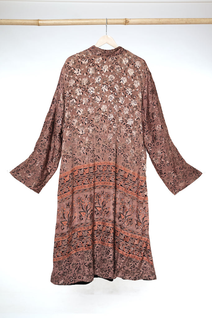 Sarno Reversible Velvet Duster - 5XL