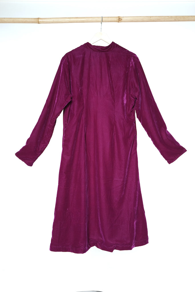 Sarno Reversible Velvet Duster - M