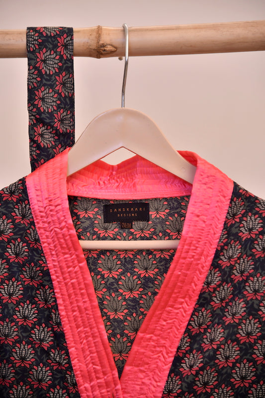 Yamuna Satin Kimono - 2XL/3XL