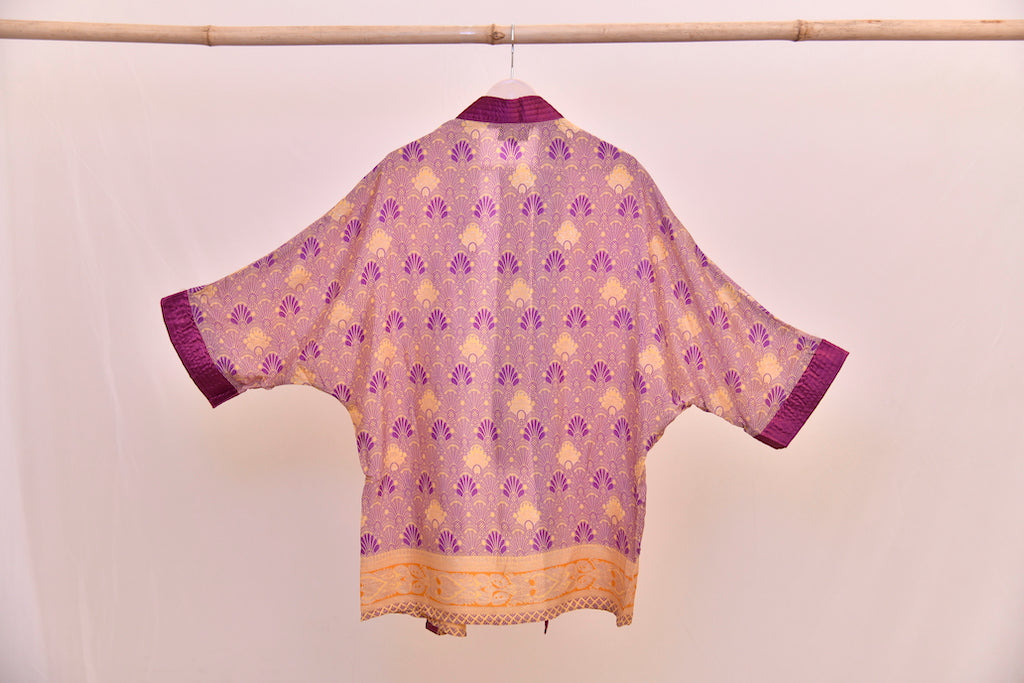 Yamuna Satin Kimono - 2XL/3XL