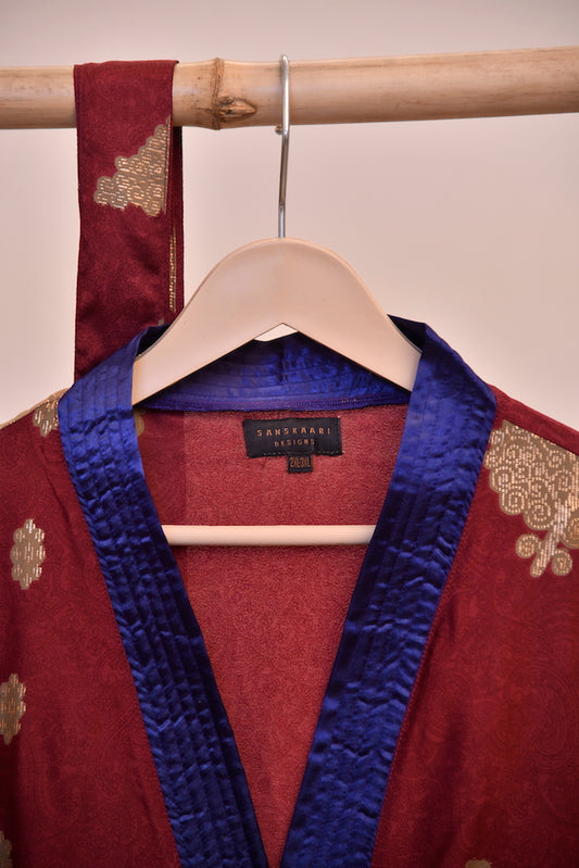 Yamuna Satin Kimono - 2XL/3XL