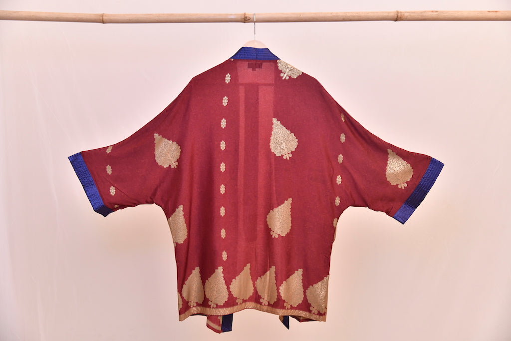 Yamuna Satin Kimono - 2XL/3XL