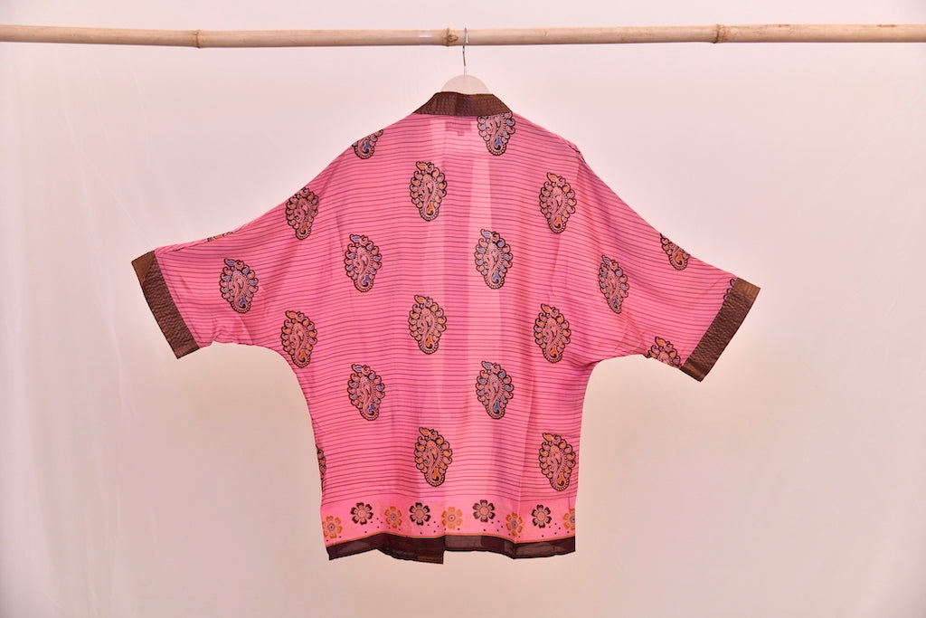 Yamuna Satin Kimono - 2XL/3XL