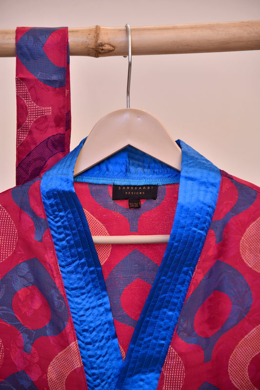 Yamuna Satin Kimono - 2XL/3XL