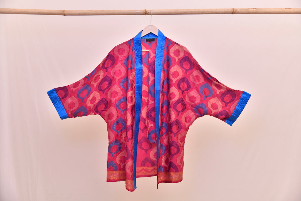 Yamuna Satin Kimono - 2XL/3XL