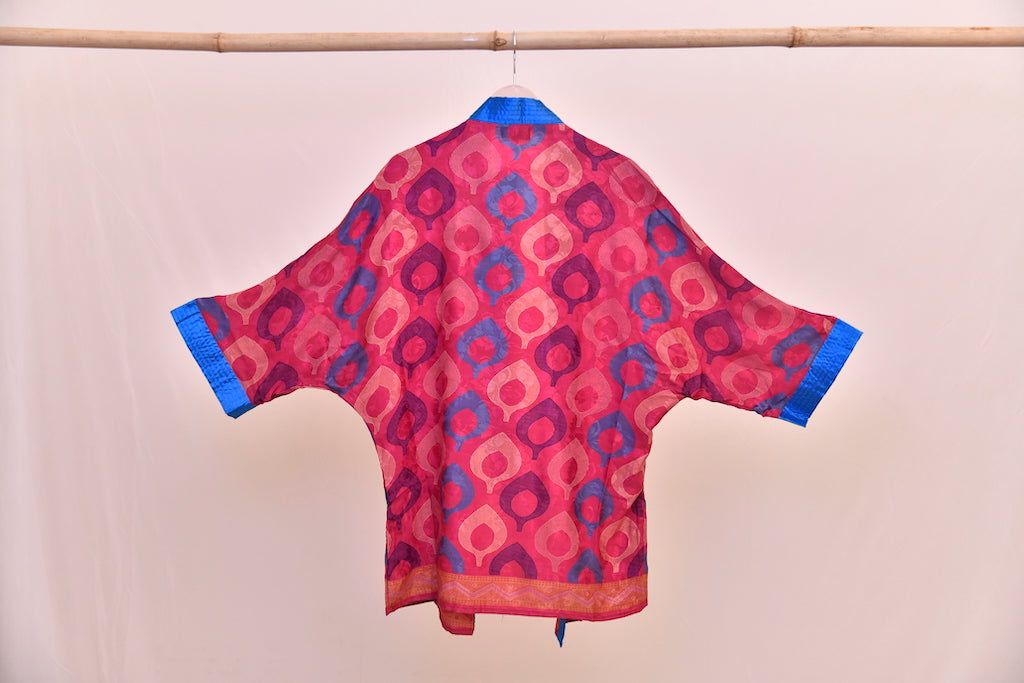 Yamuna Satin Kimono - 2XL/3XL