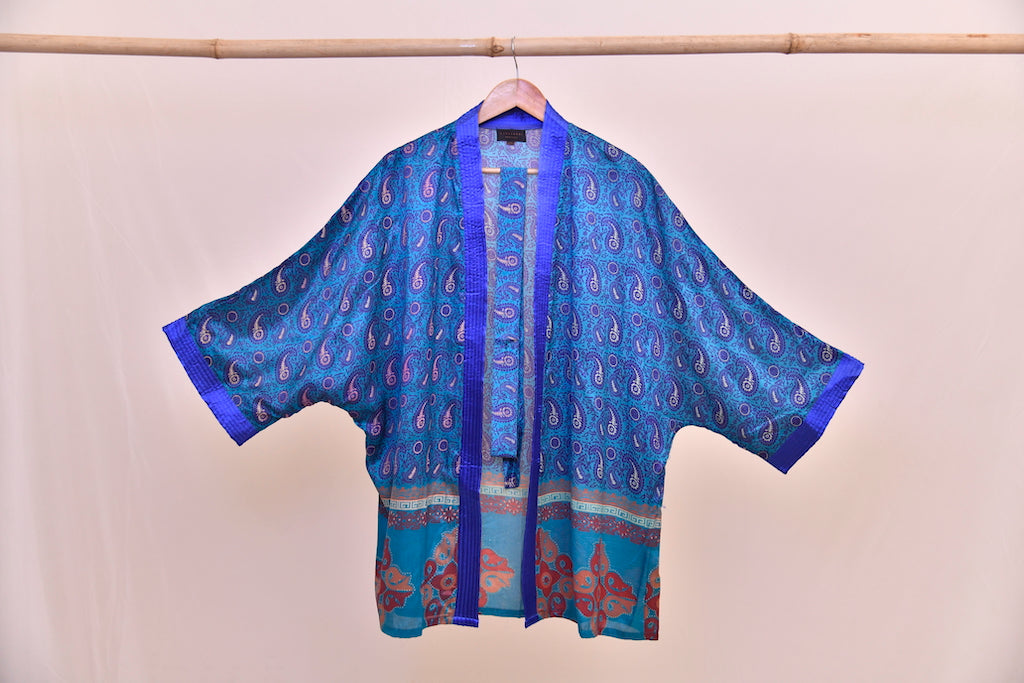Yamuna Satin Kimono - 4XL/5XL