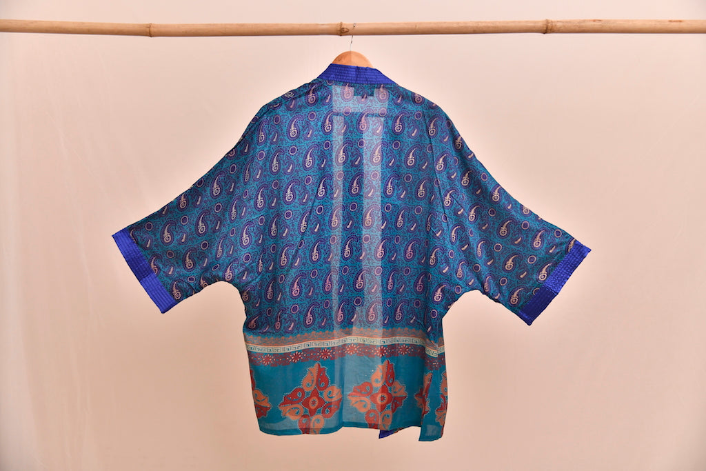 Yamuna Satin Kimono - 4XL/5XL