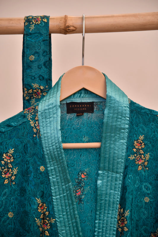 Yamuna Satin Kimono - 4XL/5XL