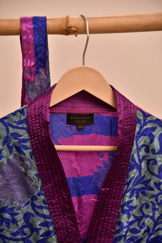 Yamuna Satin Kimono - 4XL/5XL