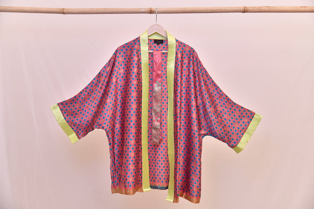 Yamuna Satin Kimono - 4XL/5XL