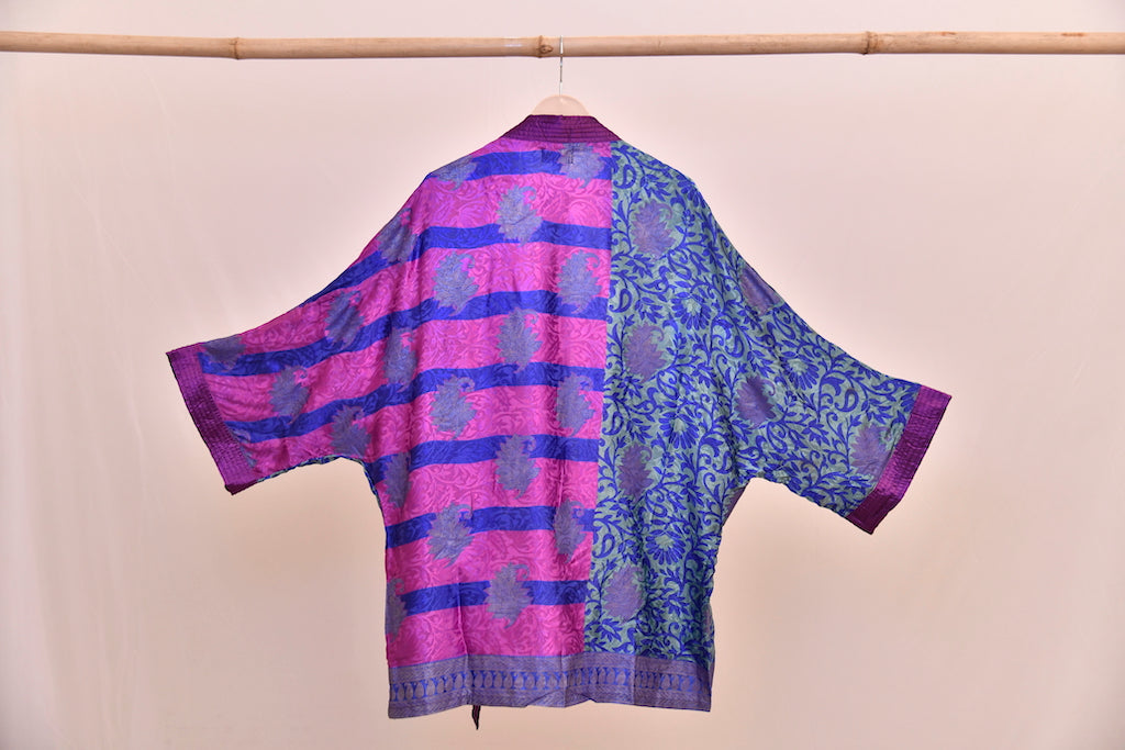 Yamuna Satin Kimono - 4XL/5XL