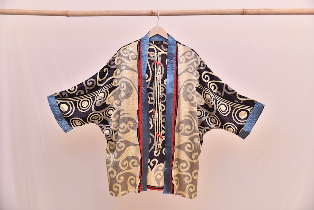 Yamuna Satin Kimono - L/XL