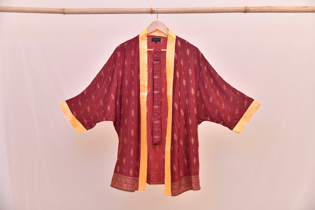 Yamuna Satin Kimono - S/M