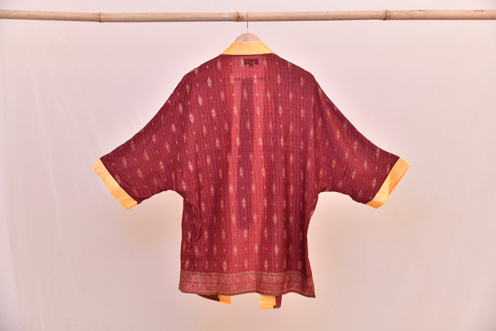 Yamuna Satin Kimono - S/M