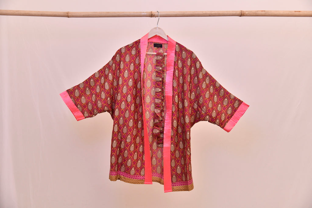 Yamuna Satin Kimono - XXS/XS