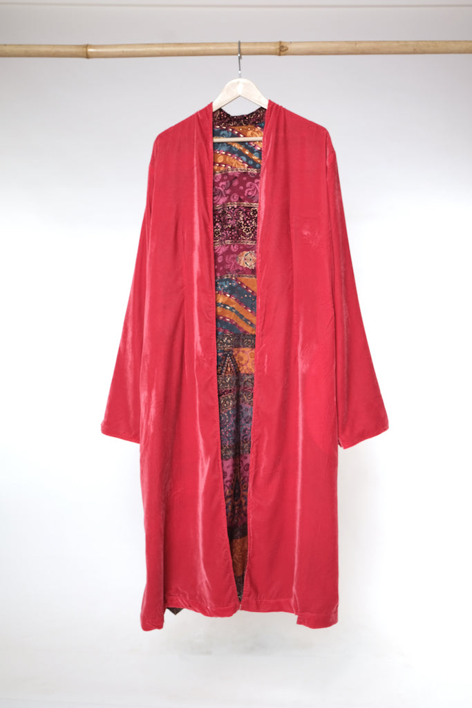 Sarno Reversible Velvet Duster - 3XL