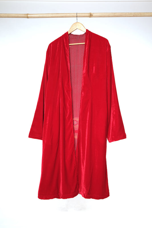 Sarno Reversible Velvet Duster - 3XL