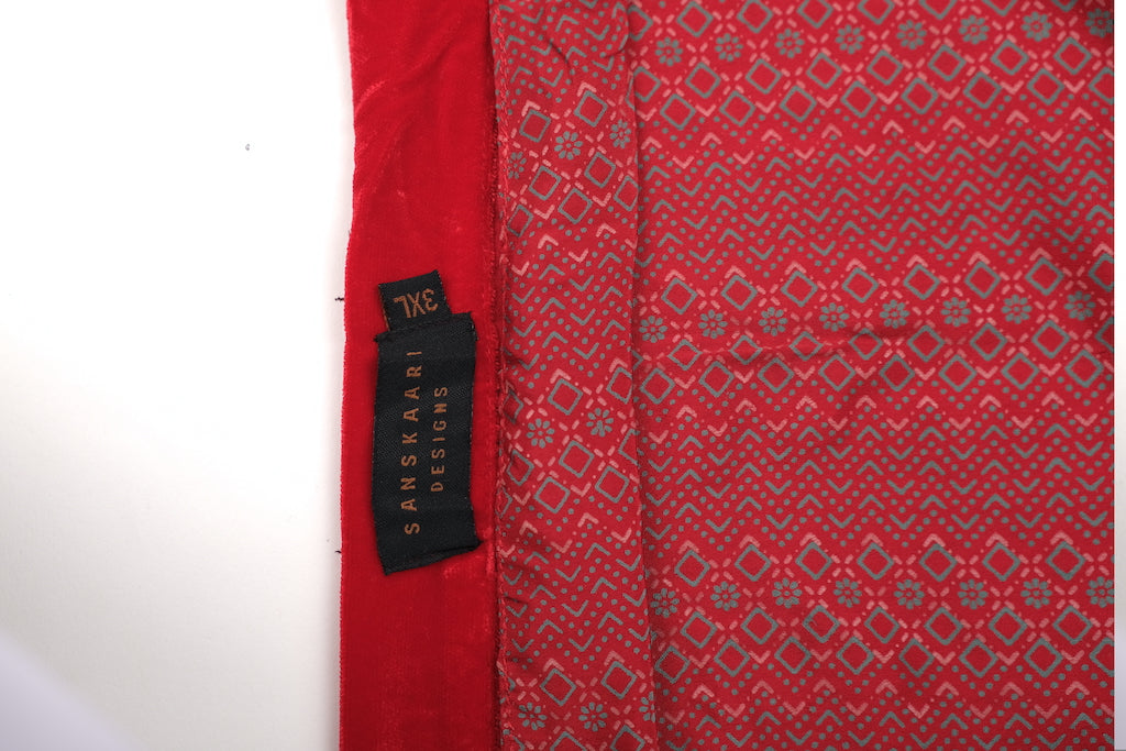 Sarno Reversible Velvet Duster - 3XL