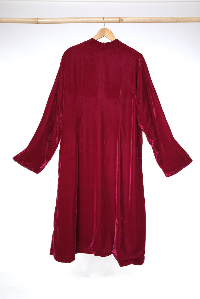 Sarno Reversible Velvet Duster - 4XL