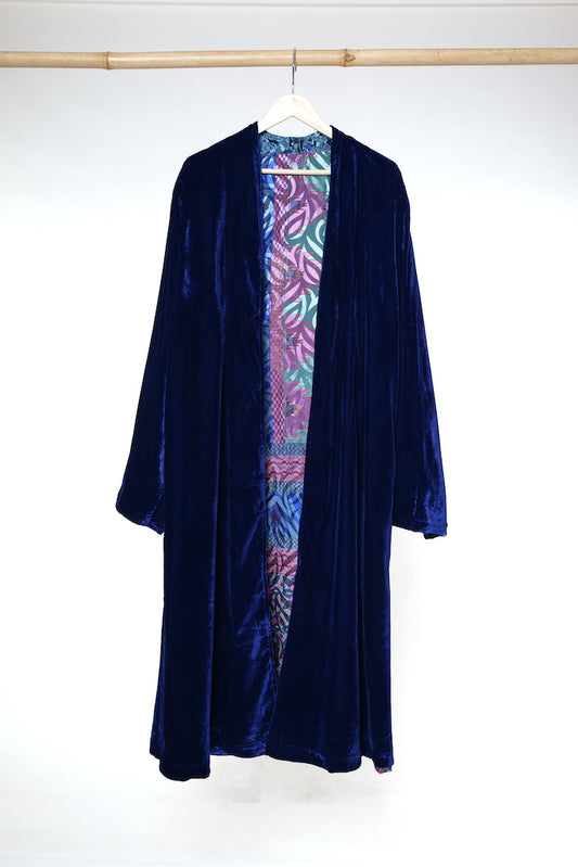 Sarno Reversible Velvet Duster - 4XL