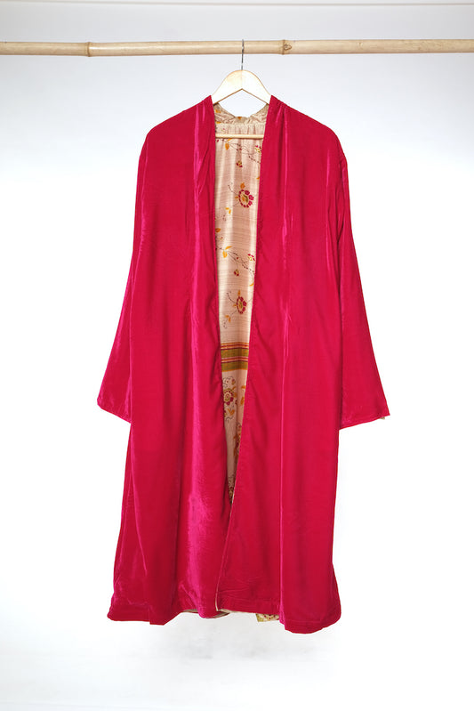 Sarno Reversible Velvet Duster - 4XL
