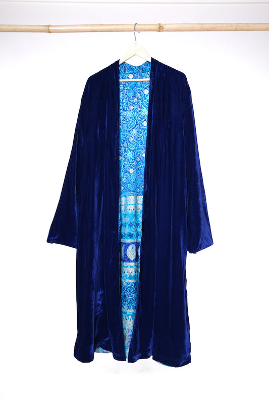 Sarno Reversible Velvet Duster - 5XL