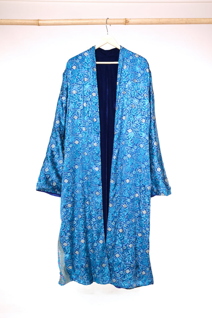 Sarno Reversible Velvet Duster - 5XL