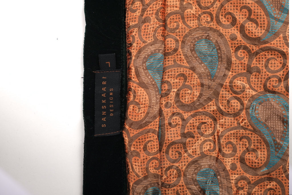 Sarno Reversible Velvet Duster - L