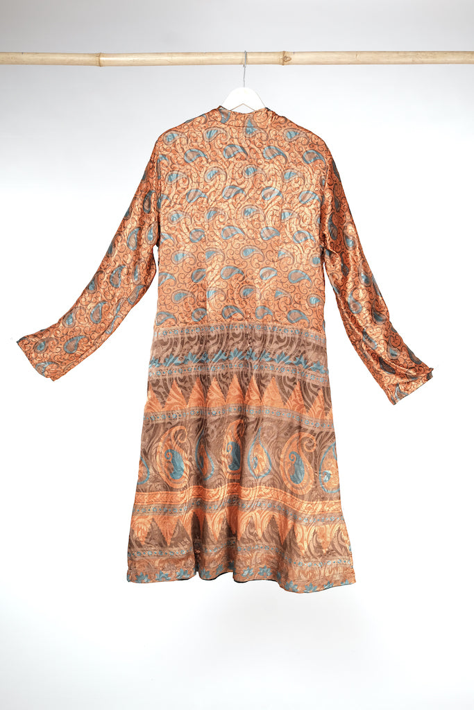 Sarno Reversible Velvet Duster - L