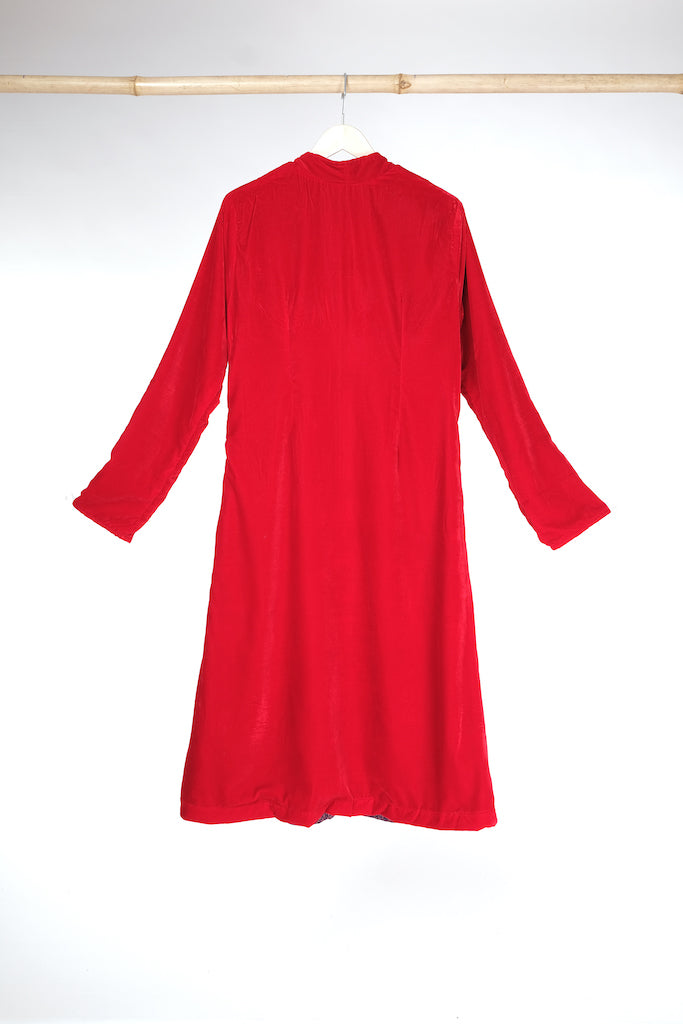 Sarno Reversible Velvet Duster - S