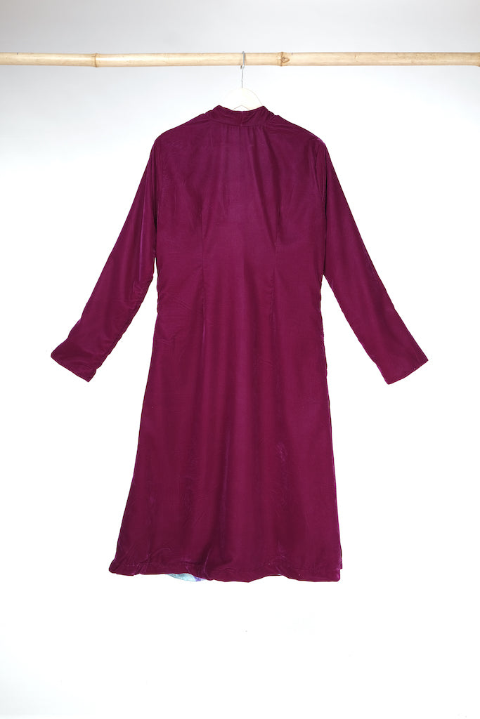 Sarno Reversible Velvet Duster - S