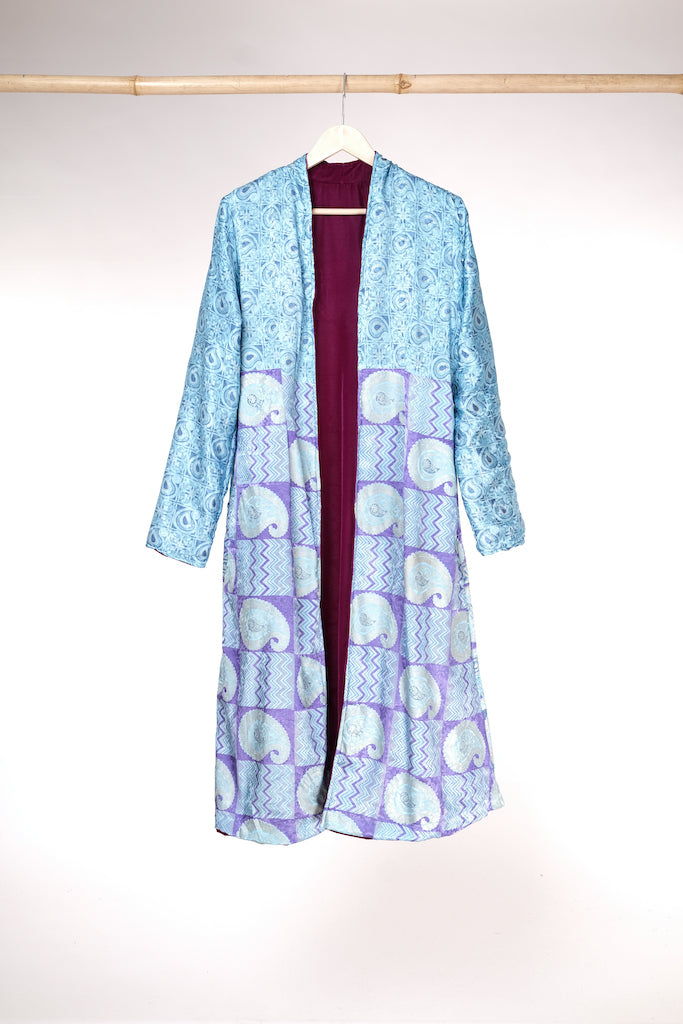 Sarno Reversible Velvet Duster - S