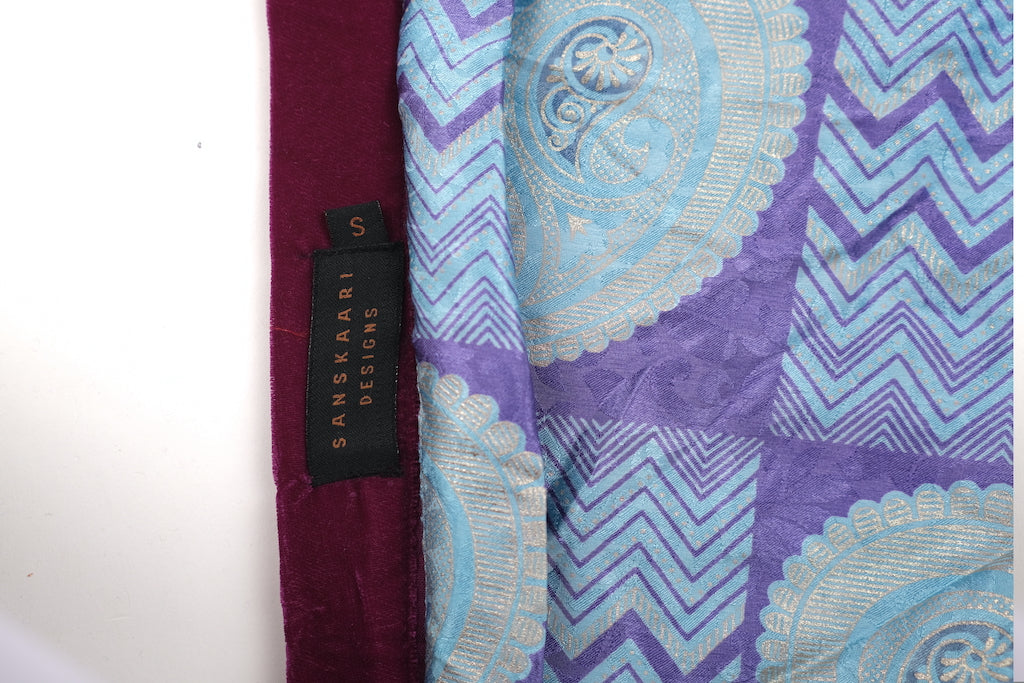 Sarno Reversible Velvet Duster - S