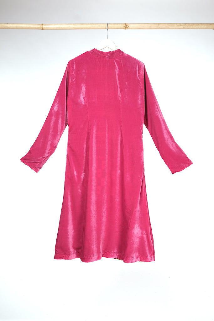 Sarno Reversible Velvet Duster - S