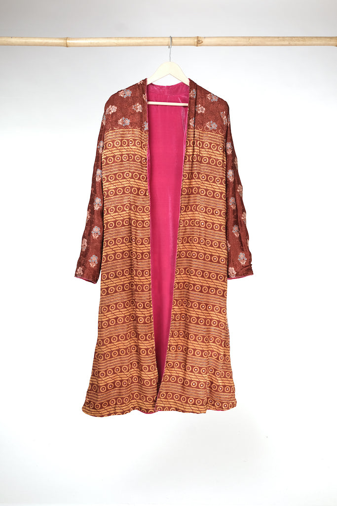 Sarno Reversible Velvet Duster - S