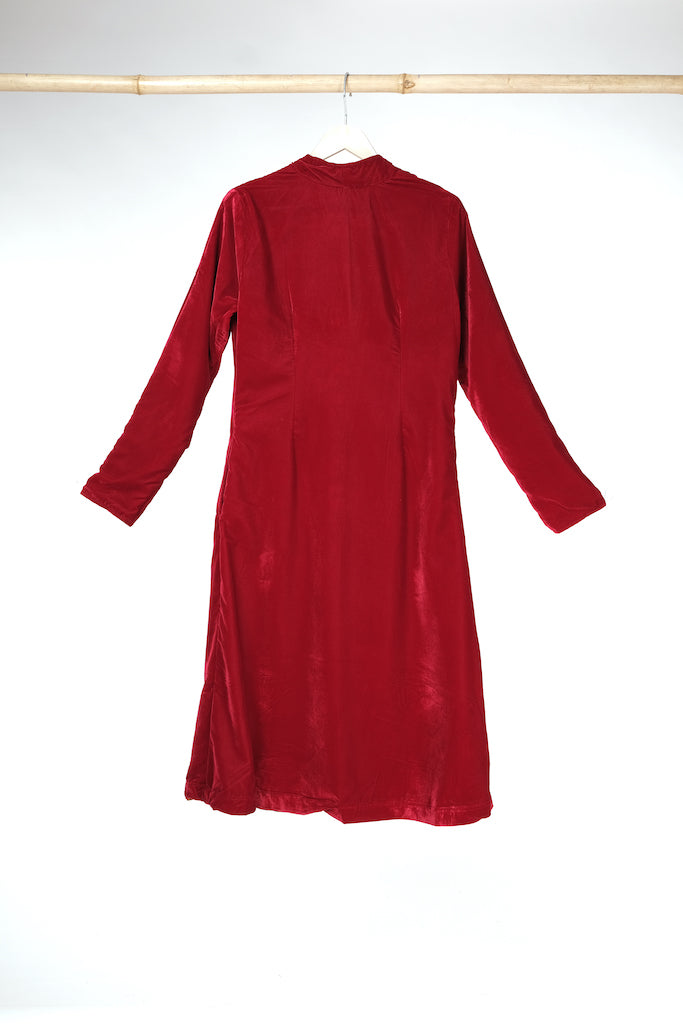 Sarno Reversible Velvet Duster - XXS